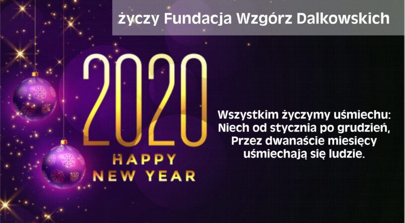 Wszystkiego Dobrego w nowym roku 2020